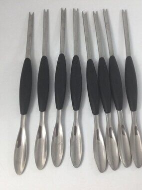 OXO Good Grips Seafood Shellfish Picks Fork Spoon Ends Set of 8.